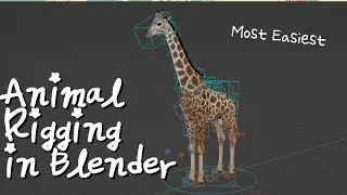 Easy Animal Riging in Blender