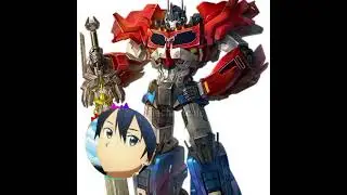 cover IA Optimus prime Baby one More time