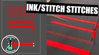 Guide to Ink/Stitch Stitches | How To Create & Make Them