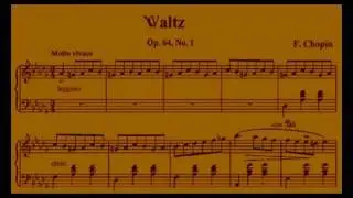 Józef Hofmann - Chopin - Waltz in D-flat, Op. 64-1