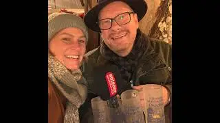 Vorm Weihnachtsmarkt und an der fleischlose Fleischtheke