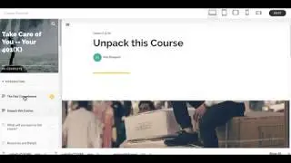 401(K) Course Navigation