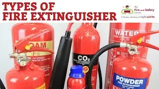 Types of Fire Extinguisher and Their Uses