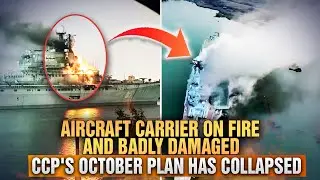 China: Minsk aircraft carrier on fire and badly damaged