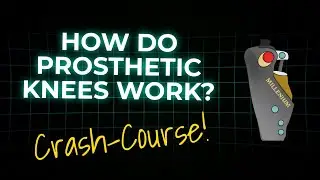 How do prosthetic knees work? Monocentric knee tutorial - crashcourse!