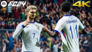 FC 24 - Belgium vs. France | UEFA Nations League | 4K
