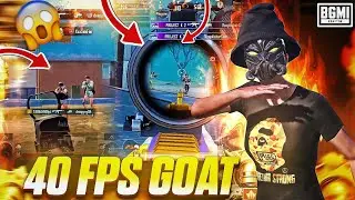 40 Fps Solo Vs Squad  BGMI / PUBG | Handcam ❌Gameplay✅ | 