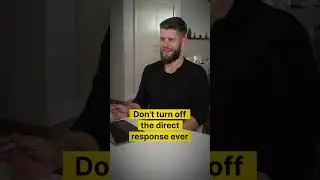 Keep the direct response channel open at all times!