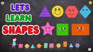 Shapes for kids | Learning  basic shapes for Toddlers| Different shapes | Home based school #shapes