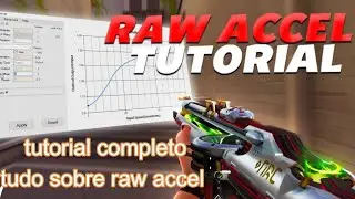 MELHORE SUA MIRA USANDO -RAW ACCEL COMO CONFIGURAR -DICAS IMPORTANTE tutorial completo