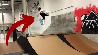 First time lauching trick in mega jump transition