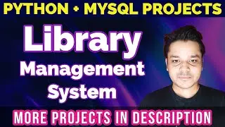 Library Management System | Python Mysql Projects