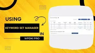 Edit, Duplicate, OR Delete Keyword Sets in WPDKI PRO | WPDKI.COM