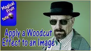 Apply coloured woodcut or engraving effect to a image in Photoshop