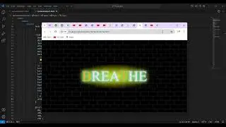 Neon Light Effect Html CSS @Neonight | Fluorescent lights effect