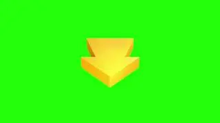 Free HD 3D Arrow Green Screen