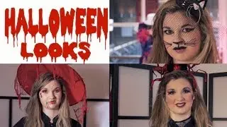 Halloween Make-Up Tutorial | 3 Looks
