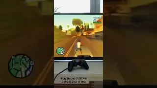 PlayStation 2 SCPH 39008 GTA San Andreas DVD-R test
