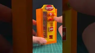 Working Lego Skittles Vending Machine 
