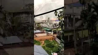 Water pipeline leakage at Kharguli , Guwahati city.Few hours back , yesterday.