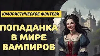 ЮМОРИСТИЧЕСКОЕ ФЭНТЕЗИ: ПОПАДАНКА В МИРЕ ВАМПИРОВ / ПОЛНАЯ АУДИОКНИГА