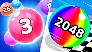! Marble Run 3D ! ⚔️ ! Ball Run 2048 ! ⚔️ ! Juice run ! ⚔️ ! Number Master ! .. Gameplay ⚔️ Gameplay