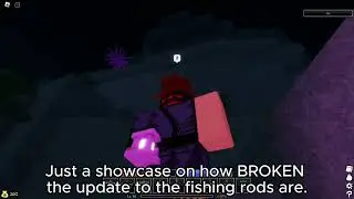 Mountain climbing with the new rod update.