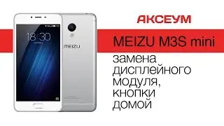 Meizu M3s Mini: замена дисплея \ Replacement LCD Meizu M3S Mini