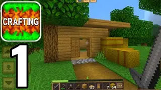 Crafting and Building - Survival Gameplay Part 1 - NEW START (Crafting and Building 1.21)