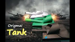 How to Make a Paper Tank | Origami Tank for Kids
