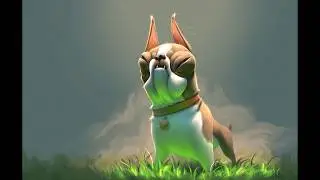 Devil Dog Timelapse Painting
