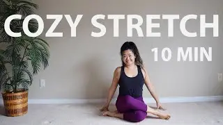 10 MIN Beginner Hip-Hop Yoga | Cozy Stretch for Stress & Anxiety