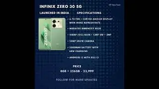 "Infinix Zero 30 5G - A Game-Changer in the Smartphone World | Unveiling the Future!" #infinix