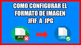 How to set the image format change from [JFIF to JPG](2023)