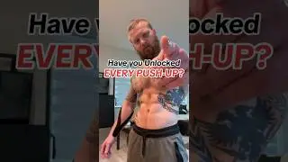 Have you unlocked EVERY PUSH-UP yet? #pushups #homeworkout #shorts