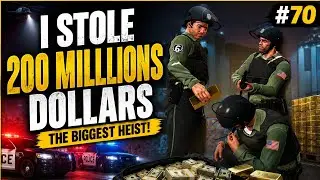 $20 MILLION HEIST in GTA 5! | The Biggest Robbery Ever #70