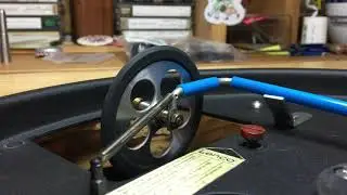 Lenco L75 idler wheel installed