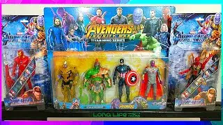 Review de Bonecos - Vingadores Guerra Infinita - Homem Aranha, Thanos, Hulk, Homem de Ferro