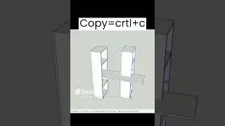 How to make office table in sketchup - Home office Work Desk  #sketchuponline