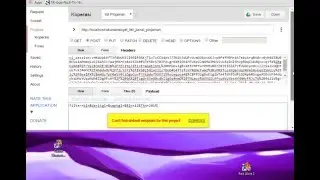 Testing with API using Chrome