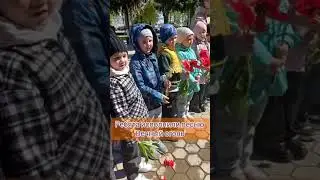 Дошкольники в парке Победы