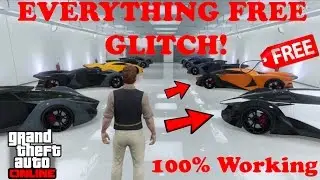 EVERYTHING FOR FREE IN GTA 5 ONLINE GLITCH (GTA 5 MONEY GLITCH) PS4 100% WORKING!