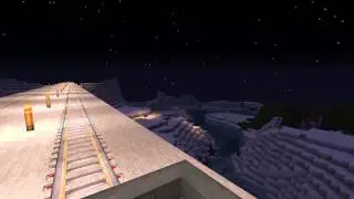 High Speed Cart Network in Minecraft