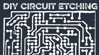 DIY Circuit Etching for Guitar Pedals.