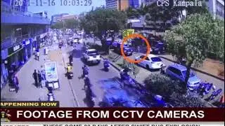 CCTv camera's showing a man who carried a bomb in a bag at City Square.