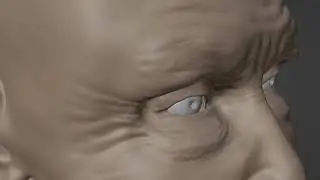 Squid Game 001 sculpting.