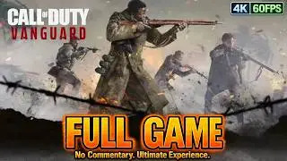 CALL OF DUTY VANGUARD Full Gameplay Walkthrough (No Commentary) | Full Campaign 4K 60FPS Ultra HD