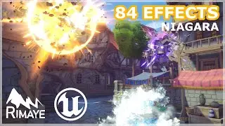 NIAGARA : Stylized explosions VFX Pack - 84 effects - [ Unreal Engine ]