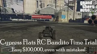Cypress Flats RC Bandito Time Trial - Easy $100,000 - GTA Online