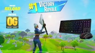 Ranked OG Fortnite and Reload on Xbox Series X | Keyboard and Mouse Console Gameplay
